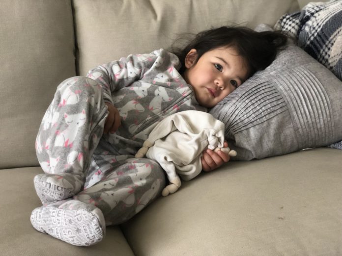 gastroeneteritis stomach flu bug toddler baby sick toddler snuggles