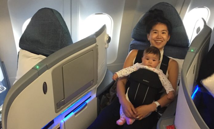 flying with an infant international what to bring